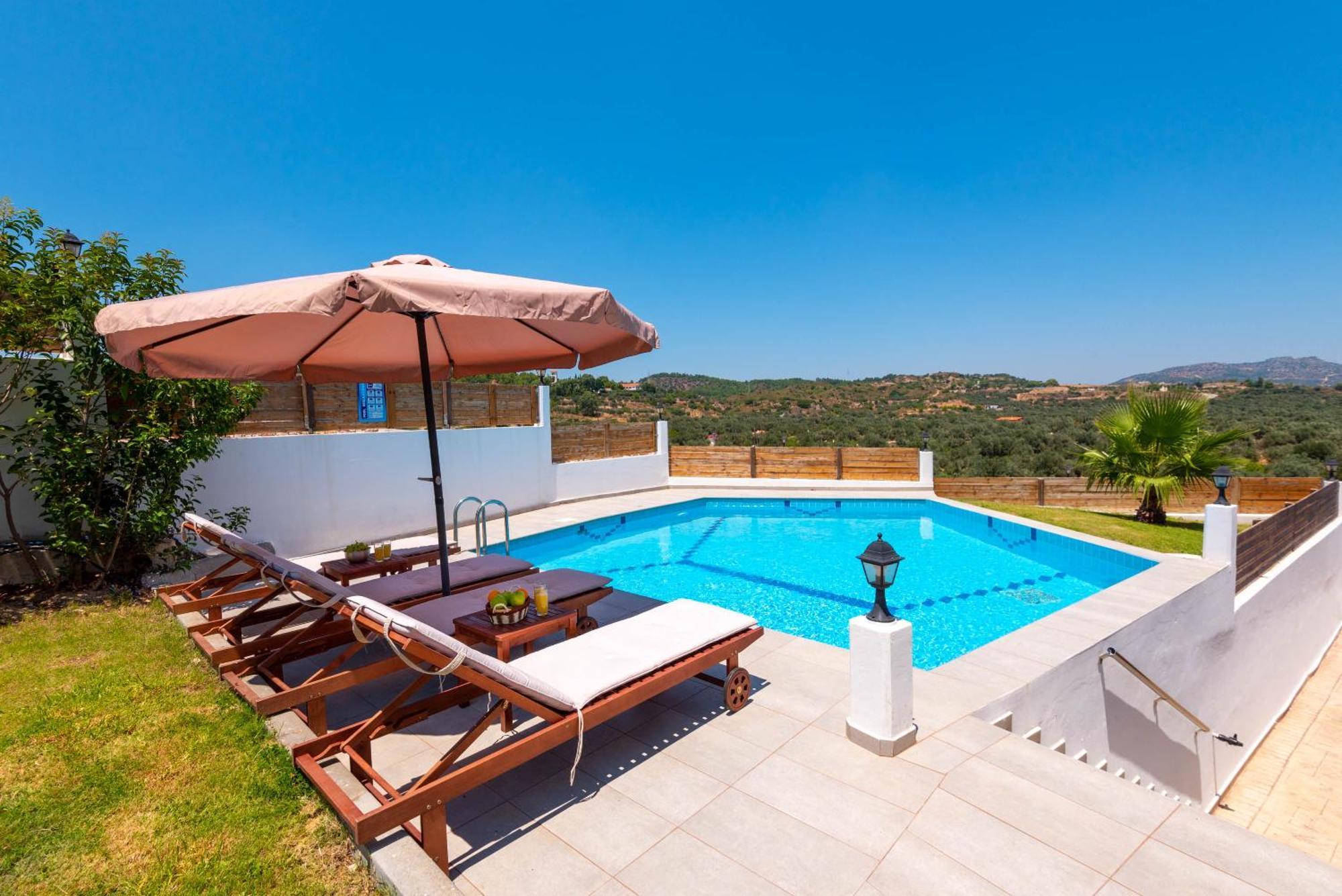 Kolymbia Village Bagian luar foto