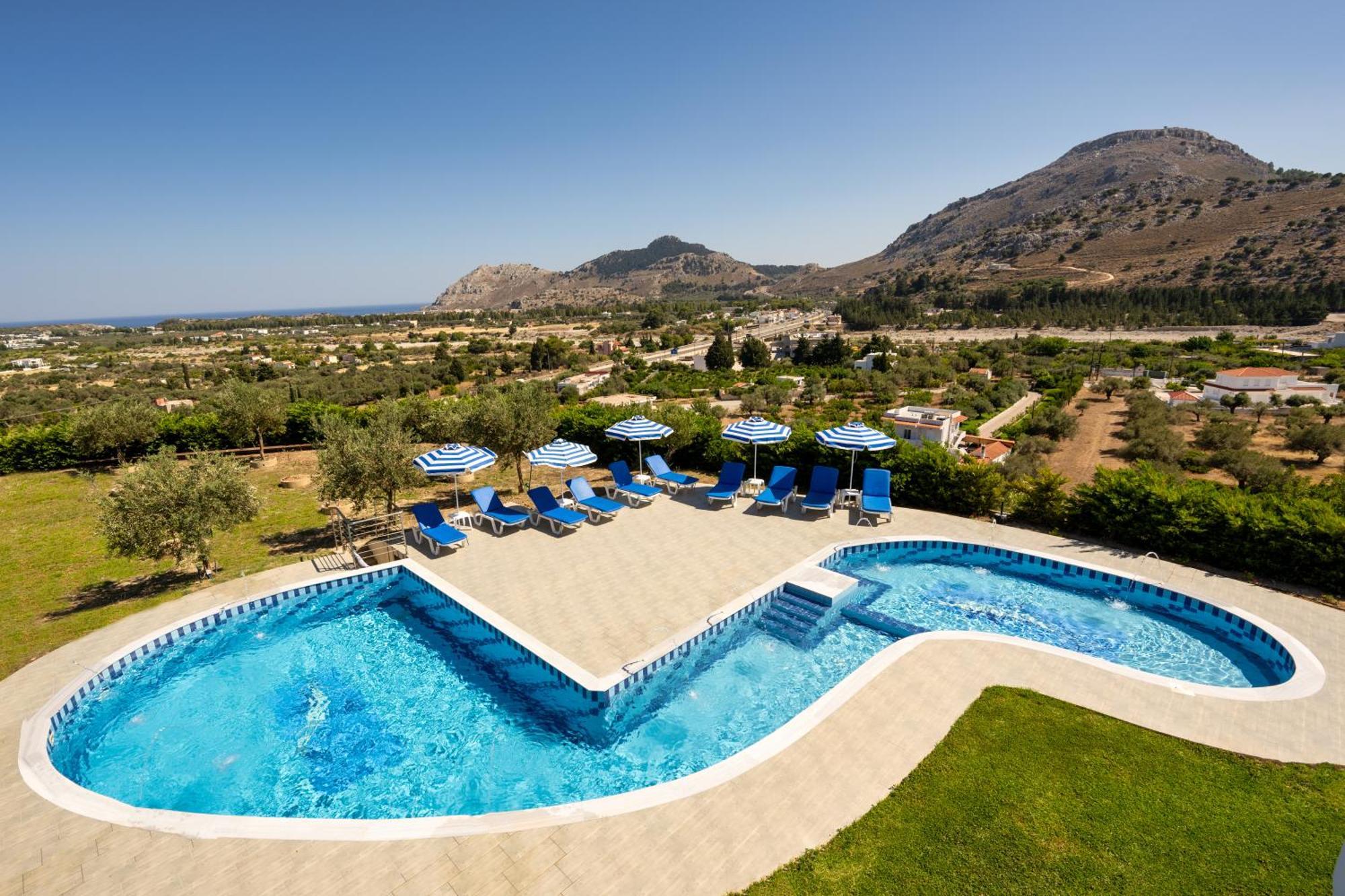 Kolymbia Village Bagian luar foto