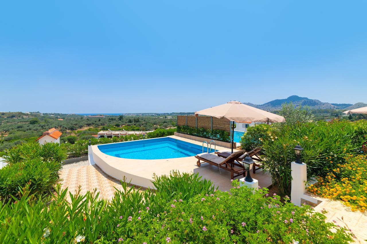 Kolymbia Village Bagian luar foto